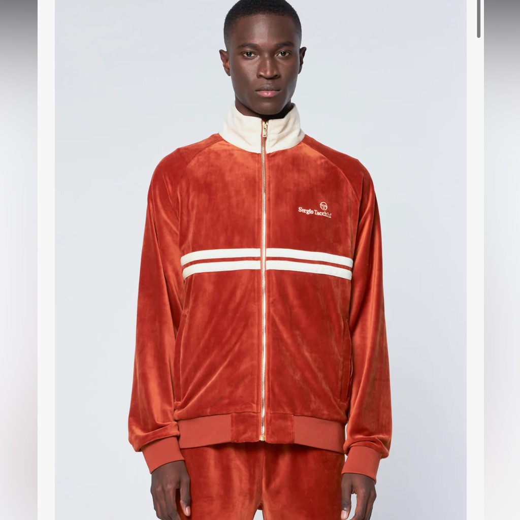 Sergio Tacchini Velour Tracktop